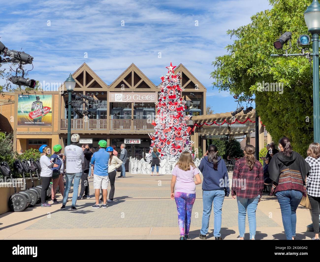 The Old Globe Theatre In Balboa Park San Diego California USA Stock the-old-globe-theatre-in-balboa-park-san-diego-california-usa-stock