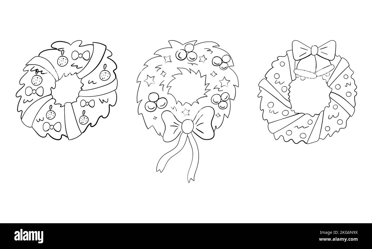 Free clipart christmas wreaths
