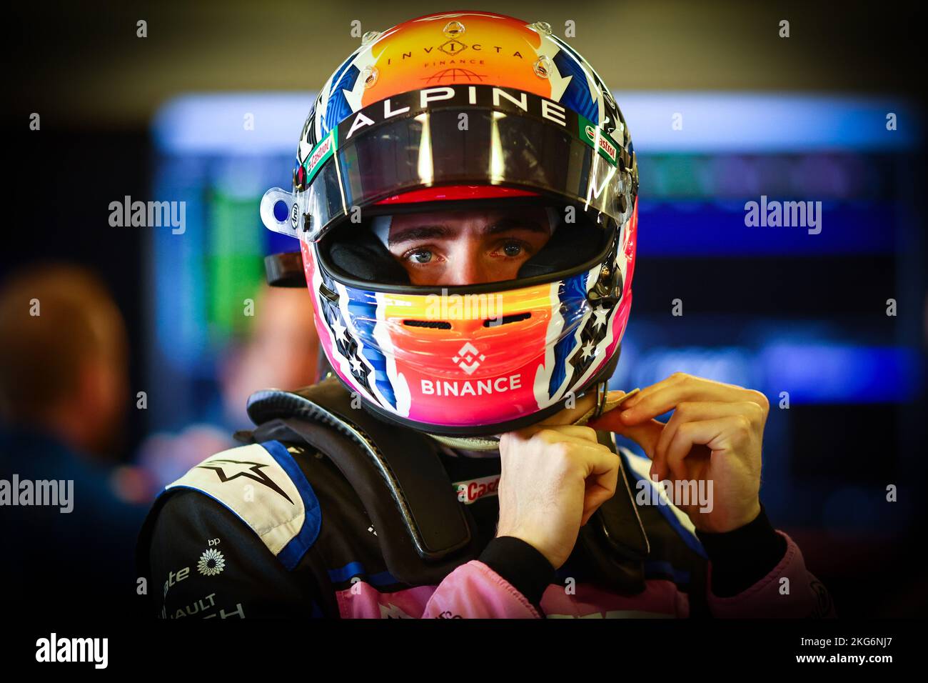 Jack Doohan (AUS) Alpine Academy Driver. 21.11.2022. Formula 1 Testing, Yas Marina Circuit, Abu Dhabi, Monday.  Photo credit should read: XPB/Alamy Live News. Stock Photo