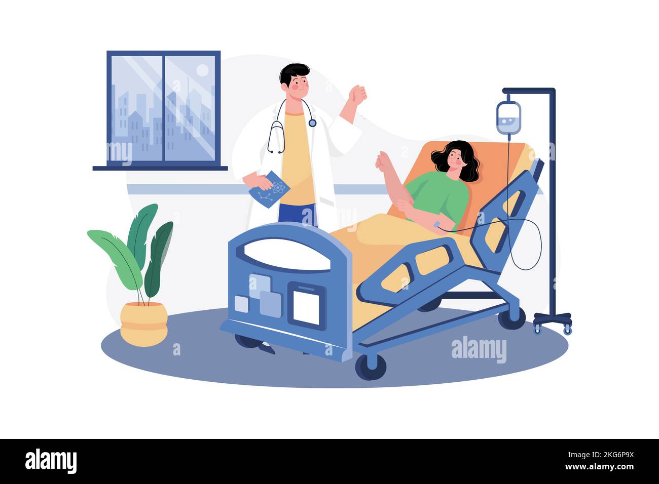 Healthcare & Medical Illustration Concept Stock Vector Image & Art - Alamy