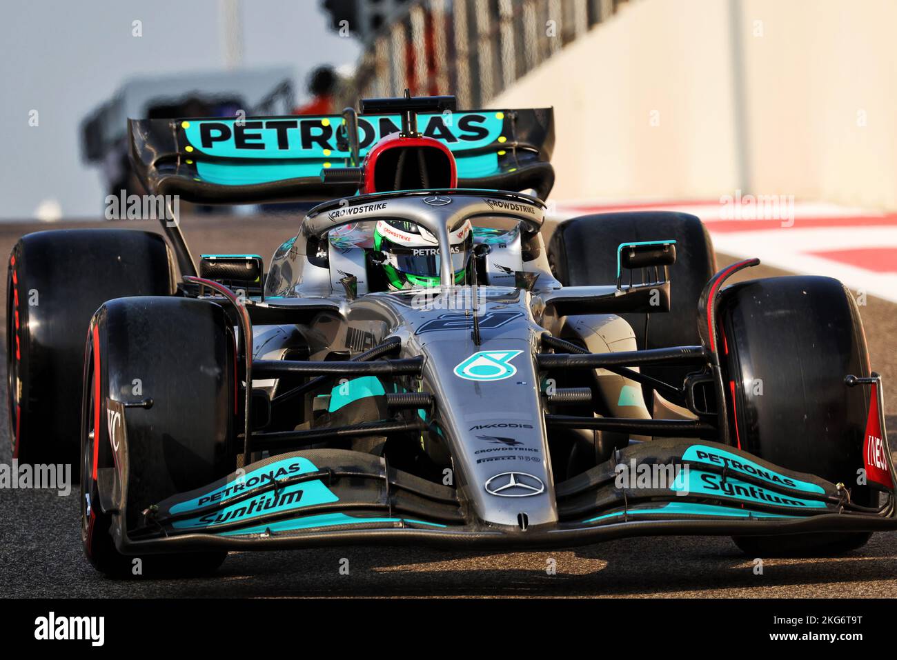 Abu Dhabi, Abu Dhabi. 21st Nov, 2022. Frederik Vesti (DEN) Mercedes AMG F1 W13 Test Driver. 21.11.2022