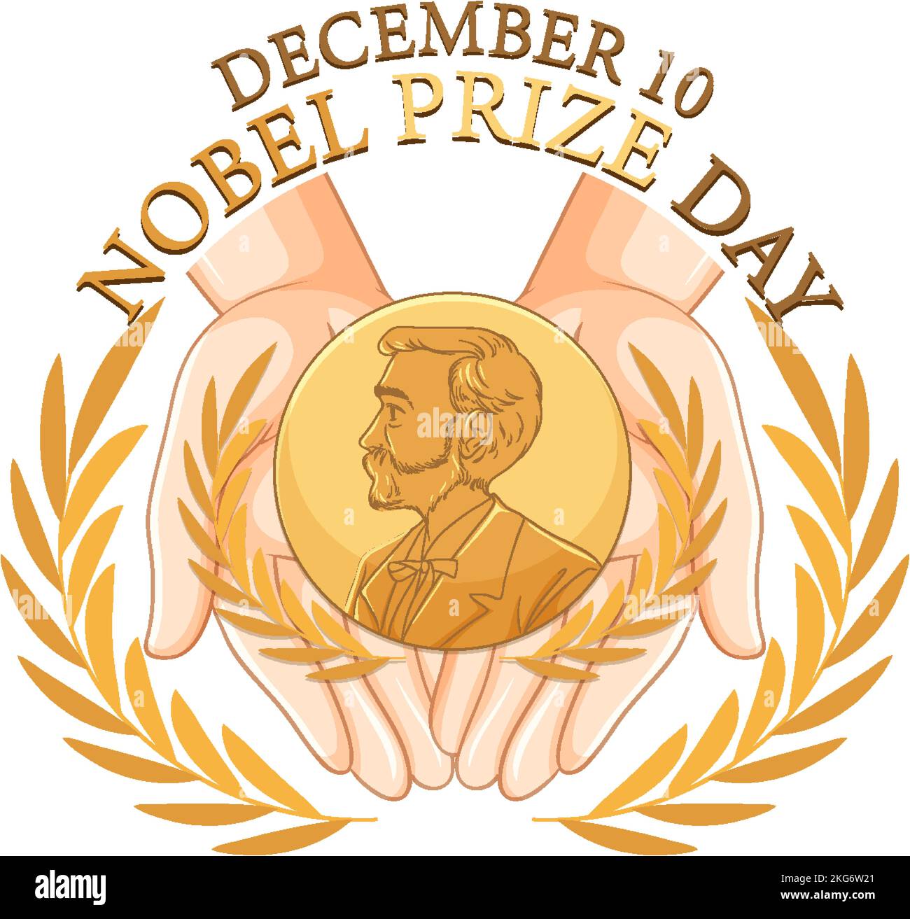 Nobel Prize Day Banner Design illustration Stock Vector Image & Art Alamy
