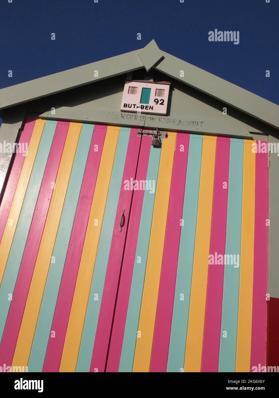 Brighton Beach Huts, Brighton, England,UK Stock Photo Alamy