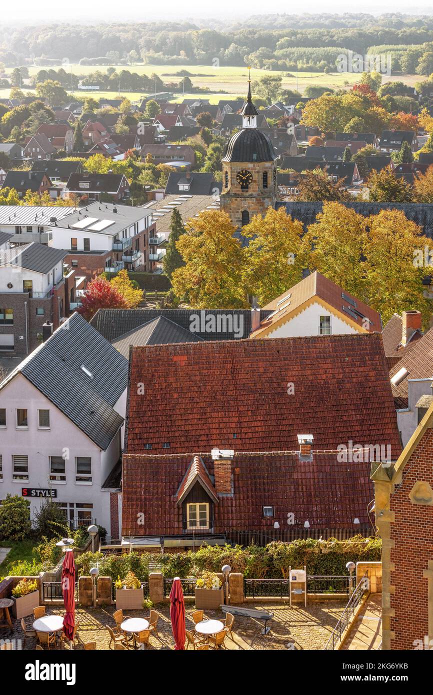 Beautiful town of Bad Bentheim, Lower Saxony, Germany Stock Photo