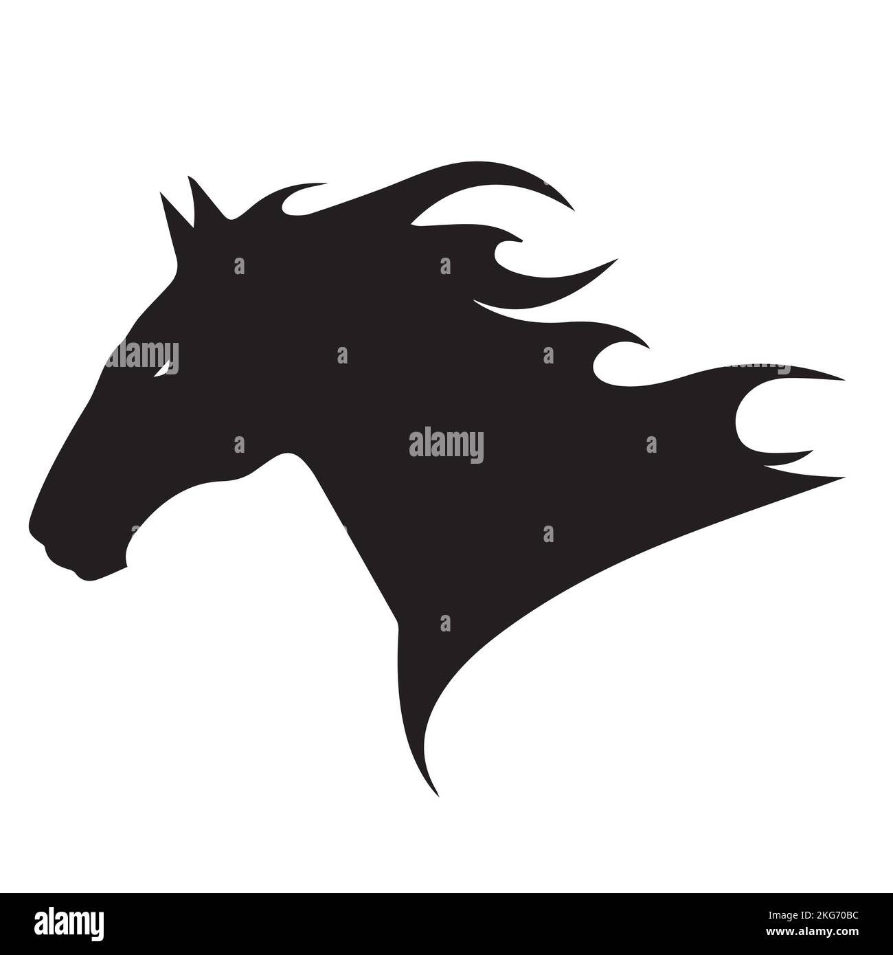 Horse head Vector. Horse icon. Horse symbol. Horse Logo. Horse Logo EPS