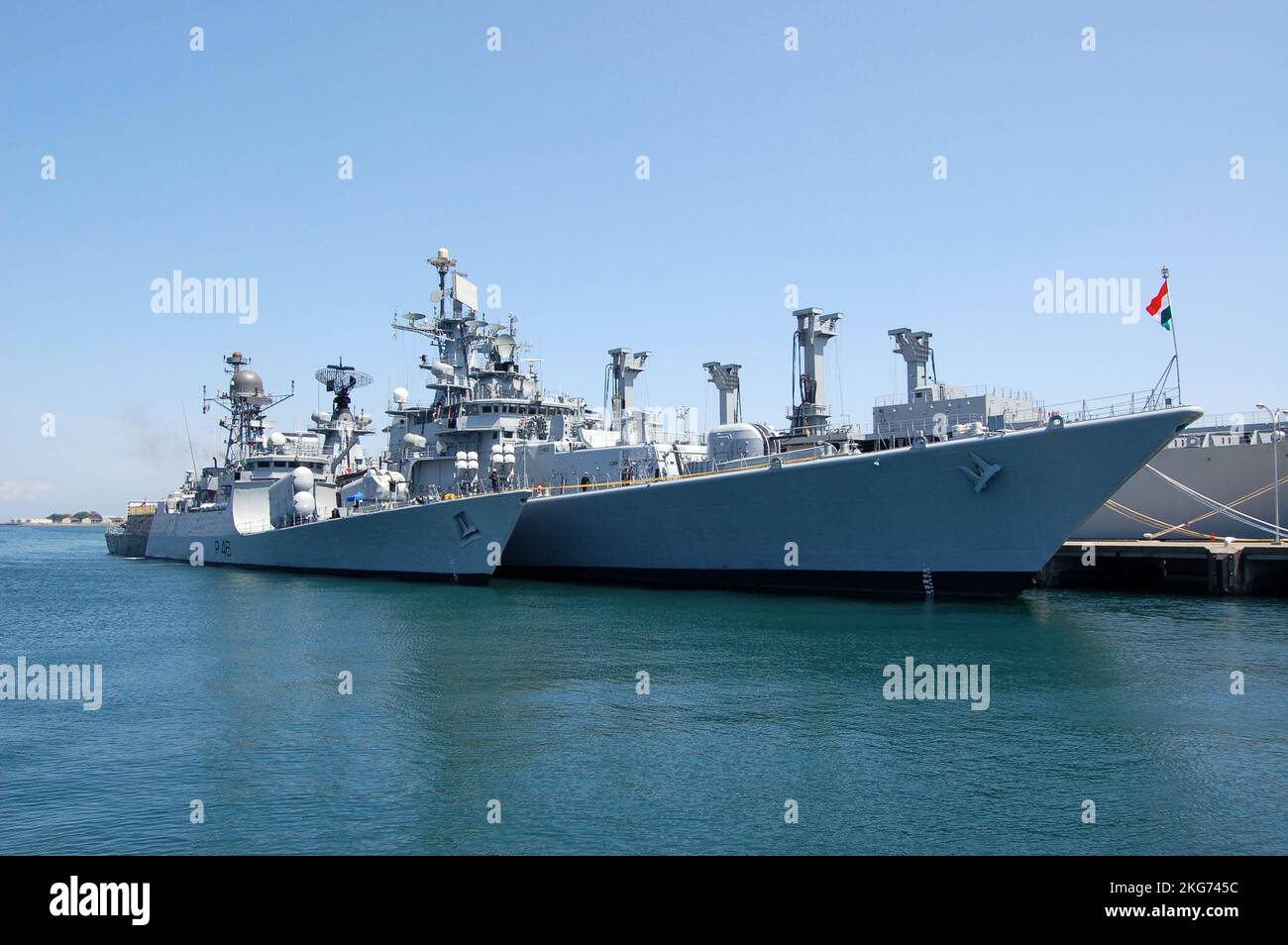 Kanagawa Prefecture, Japan April 14, 2007 Indian Navy INS Mysore