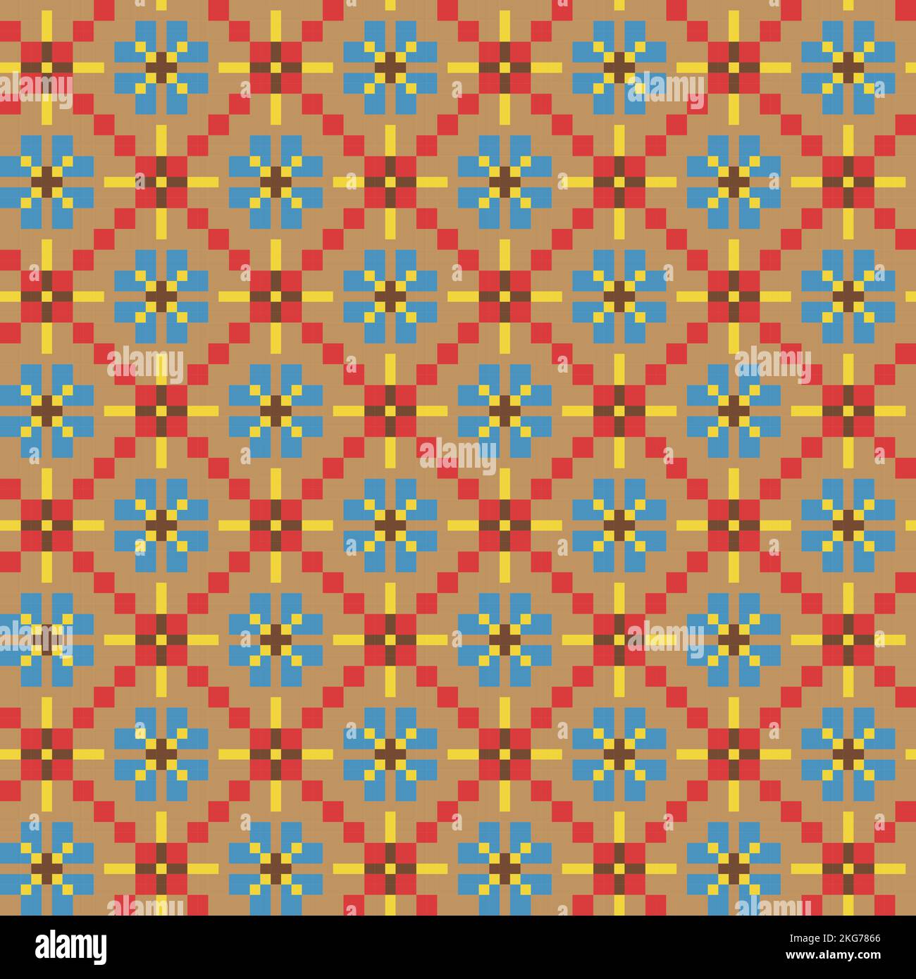 Traditional folk embroidery seamless pattern. Carpet ethnic pattern art ...