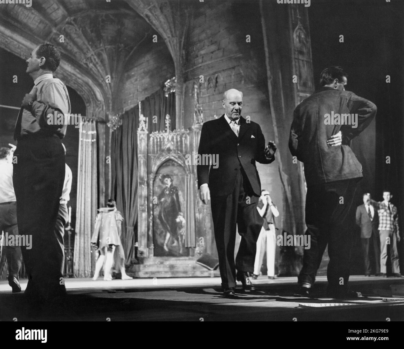 Paul Czinner at the Royal Opera House in London where he's shooting the