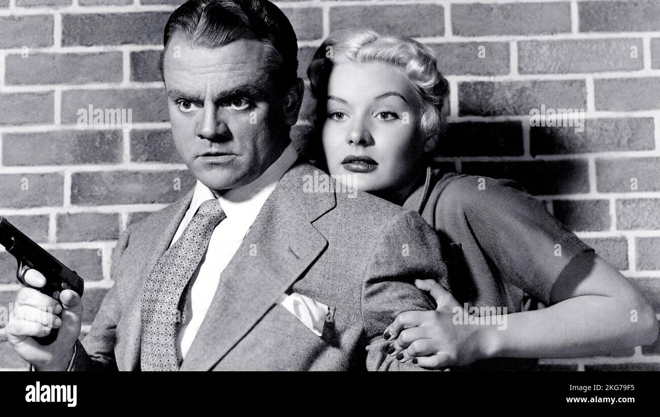 Kiss Tomorrow Goodbye  Year : 1950 USA Director : Gordon Douglas James Cagney, Barbara Payton Stock Photo