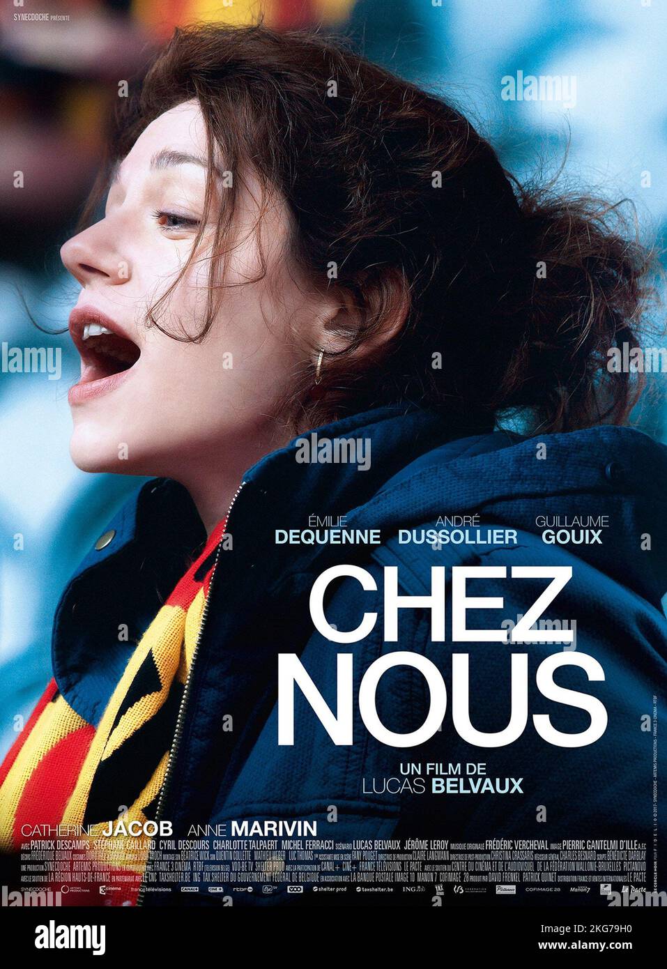 Chez Nous Year : 2017 France / Belgique Director :  Lucas Belvaux  Emilie Dequenne French poster Stock Photo