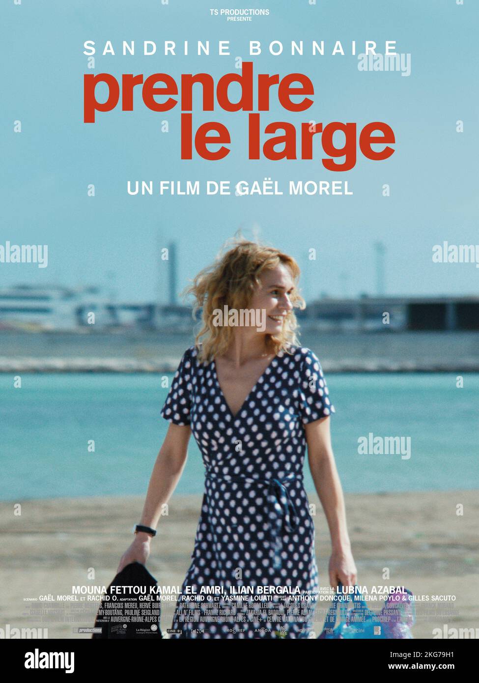 Prendre le large Year : 2017 France Director : Gael Morel Sandrine Bonnaire French poster Stock Photo