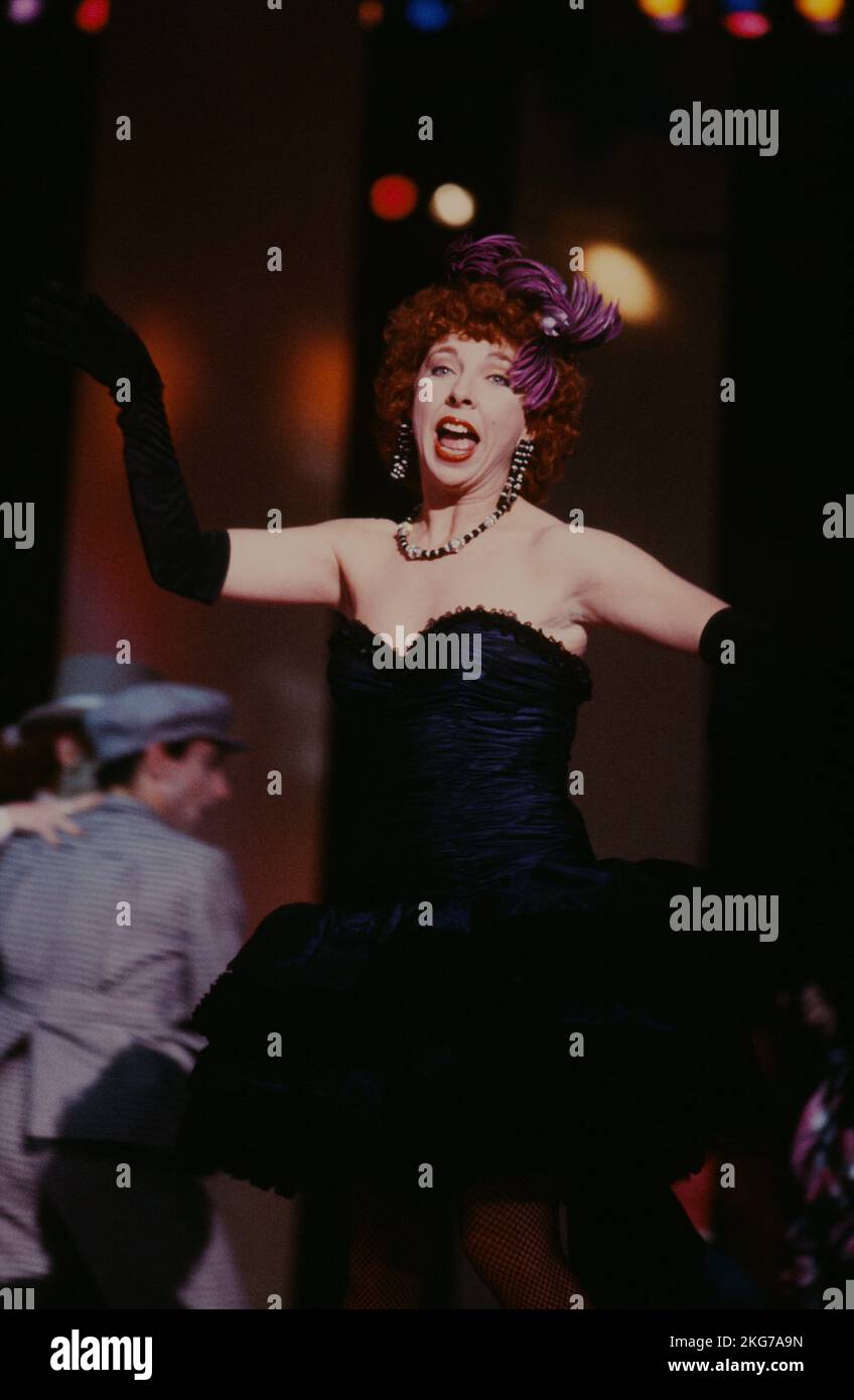 Charlotte Julian on the set of the TV show 'Lahaye d'honneur' on TF1 on