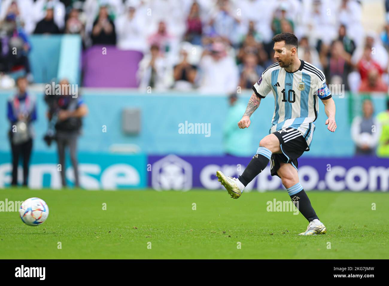 Lusail, Qatar. 22nd Nov, 2022. Estádio Lusail Lionel Messi da