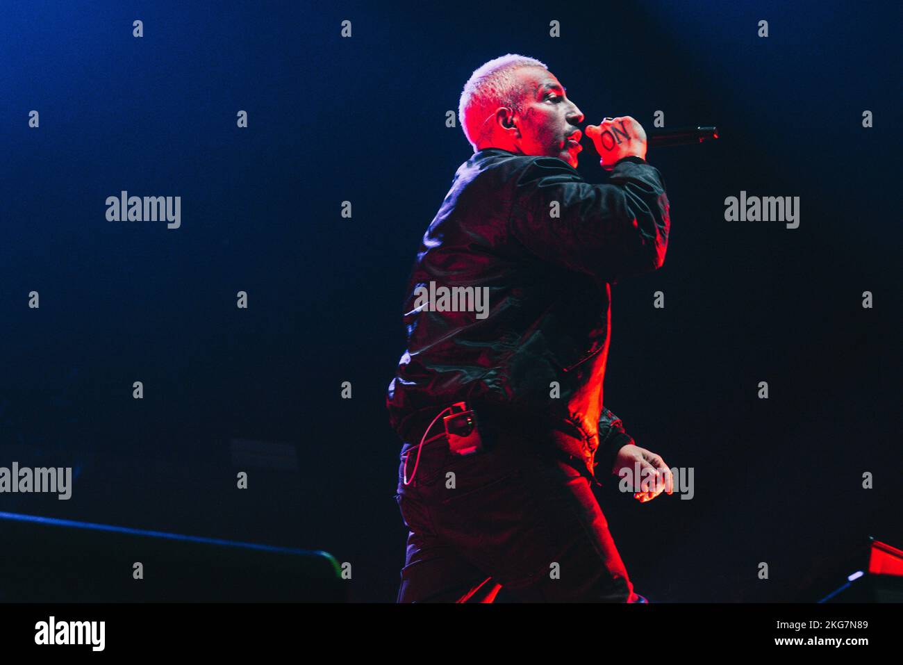 Luche on stage during the Italian singer Music Concert Luche - DVLA ...