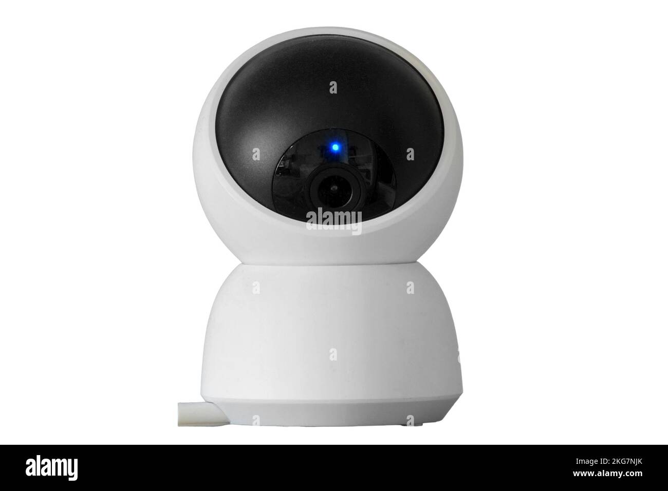 Home surveillance online camera, living room, isolated on a white background Stock Photo Alamy