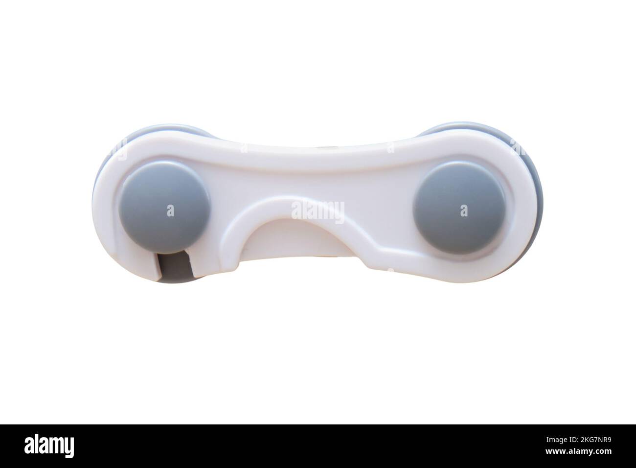 Doors of blocked from children, isolated on a white background