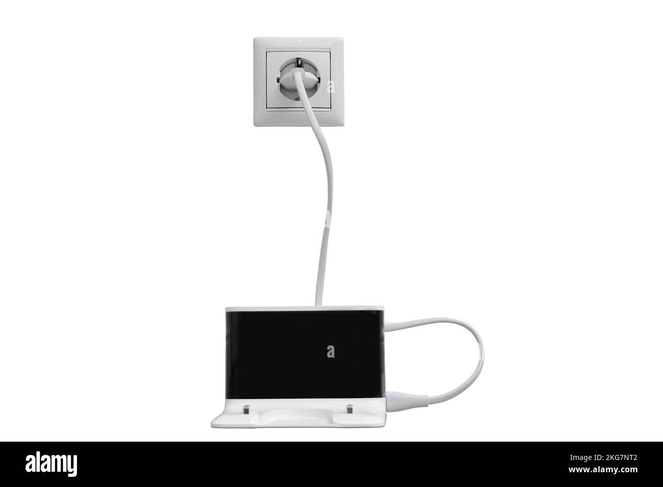 The base for charging the robot vacuum cleaner from an electrical