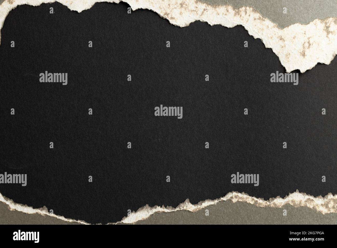 Gray ripped paper texture hi-res stock photography and images - Alamy