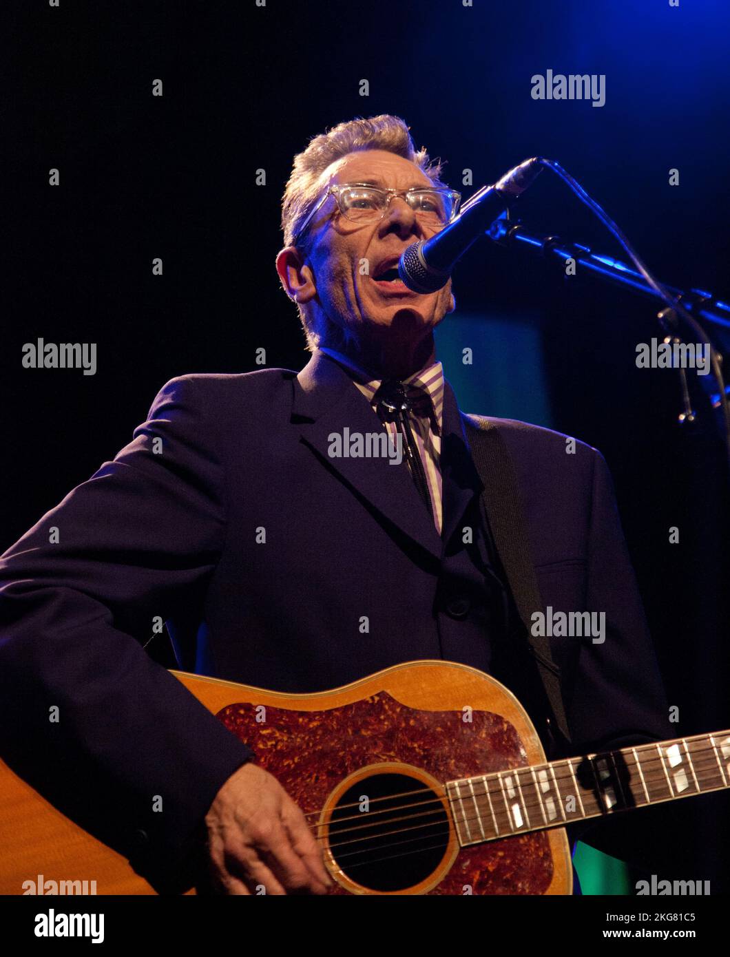 Glasgow Scotland. June 2010. Rab Noakes, Scottish singer songwriter,  performed at a tribute concert for Gerry Rafferty at Celtic Connections 2012. Best known for playing with the bands Lindisfarne and Gerry Rafferty, Noakes has released 19 studio albums. Photo Pauline Keightley/ Alamy. Stock Photo