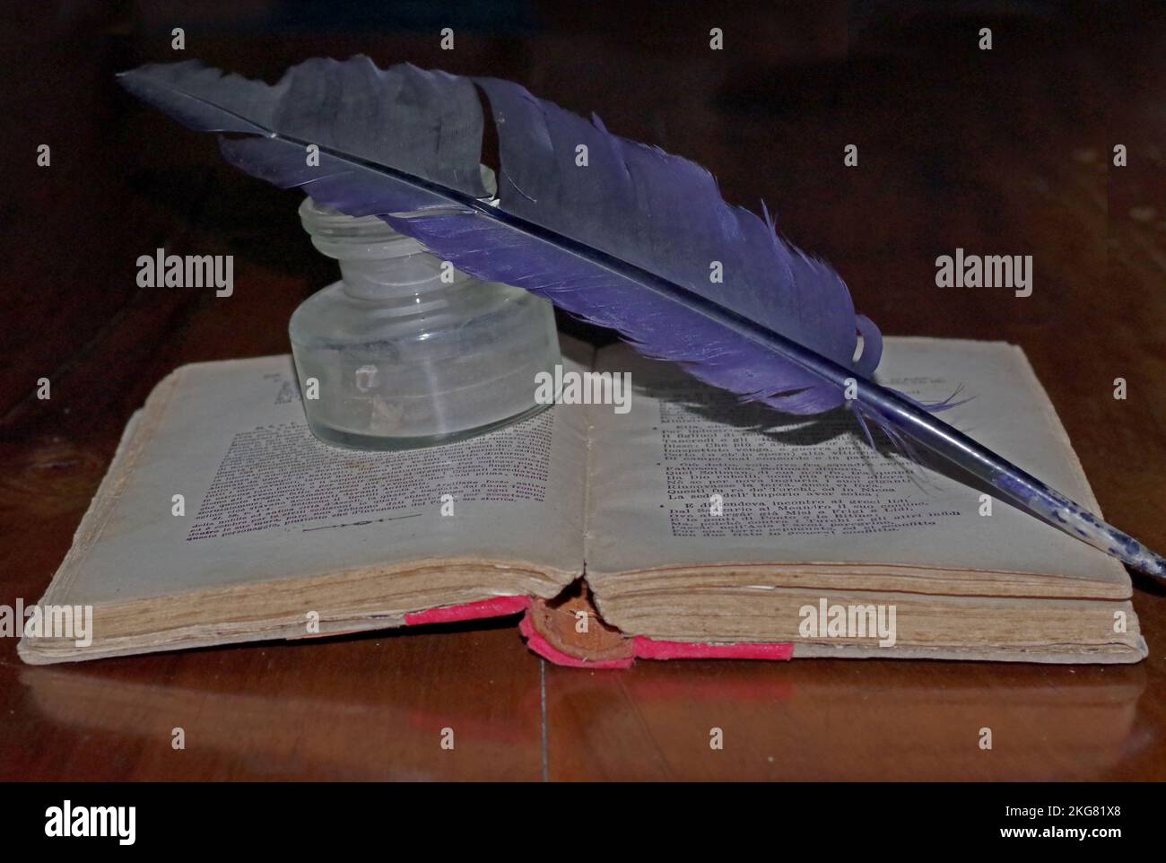 Old book studio image Stock Photo