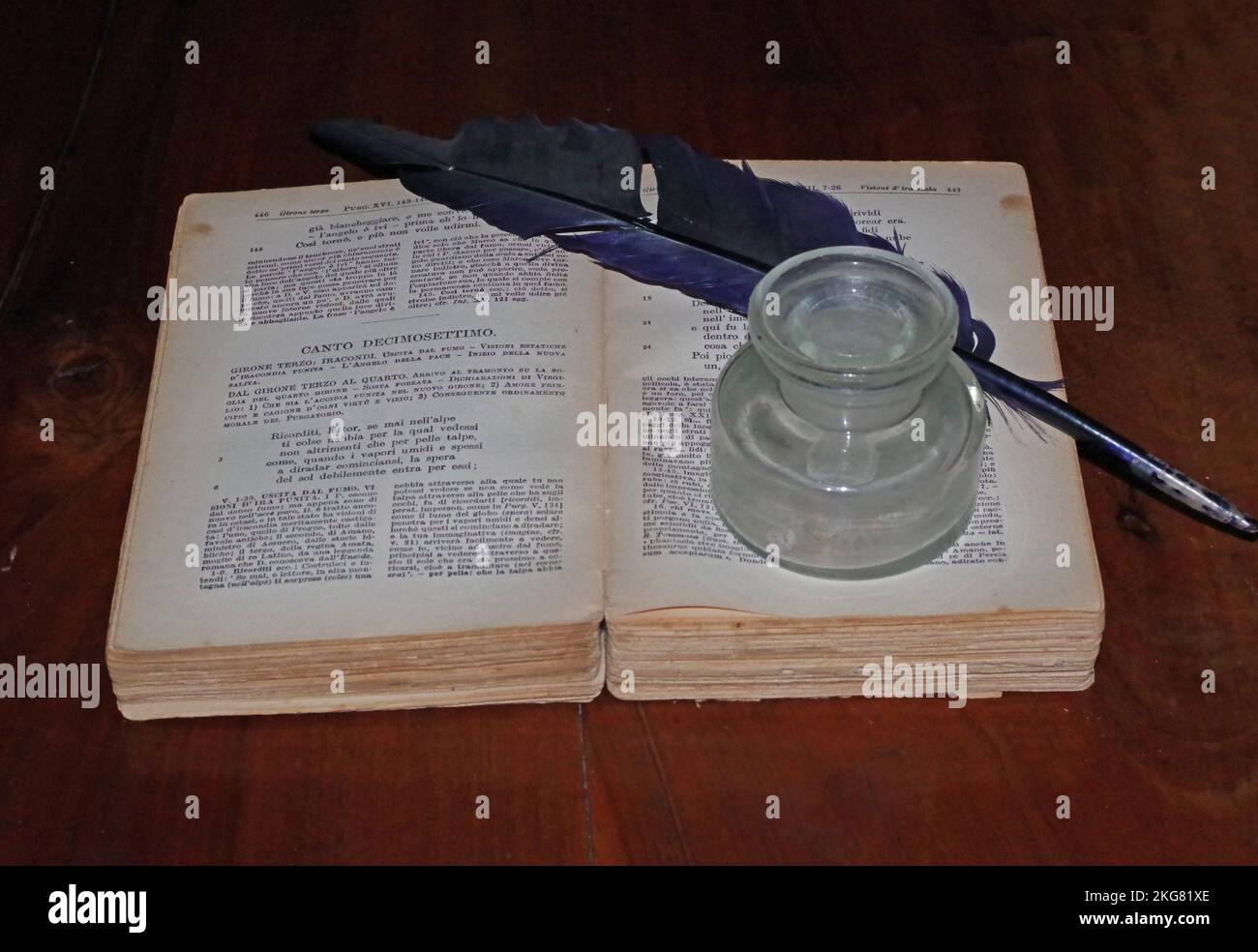 Old book studio image Stock Photo