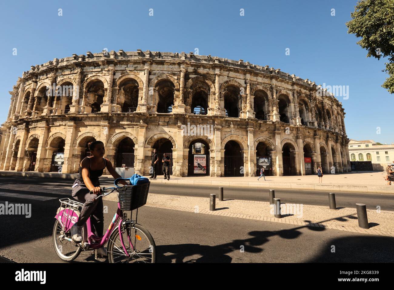Arènes de nîmes ancient hi-res stock photography and images - Alamy