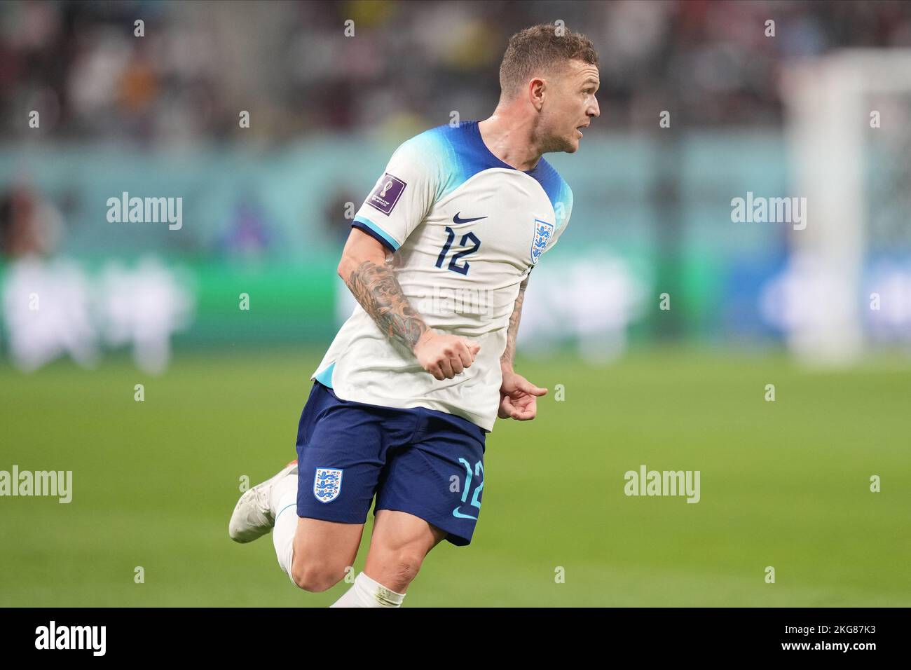 Kieran Trippier of England during the Qatar 2022 World Cup match, group ...
