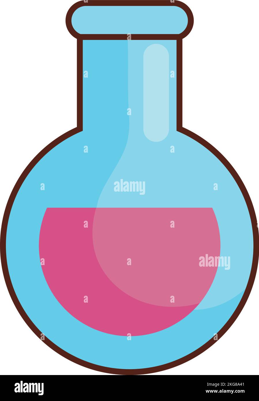 tube test flask laboratory Stock Vector Image & Art - Alamy