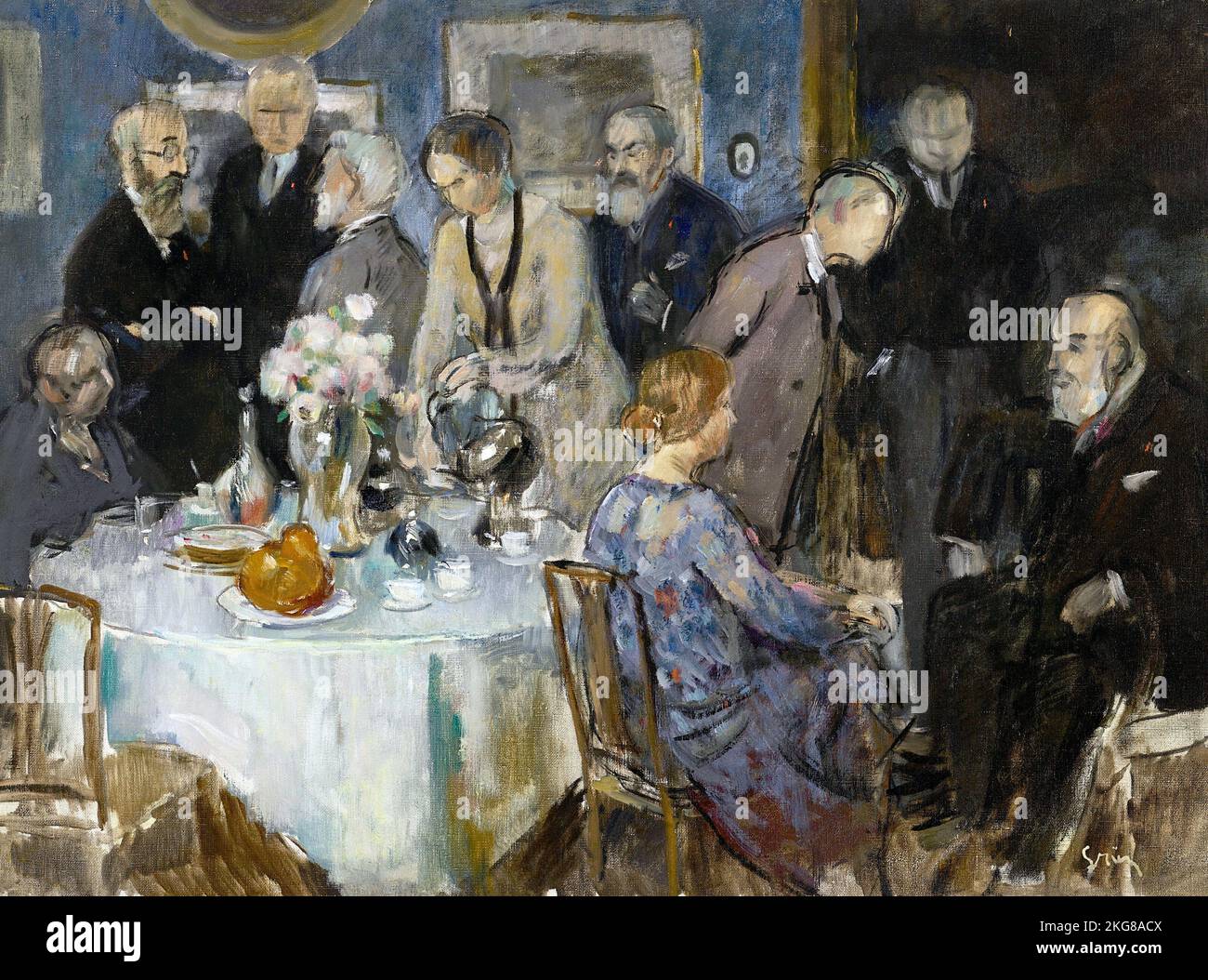 Étude pour ‘Un groupe d’artistes’ (circa 1929) JulesAlexandre Grün