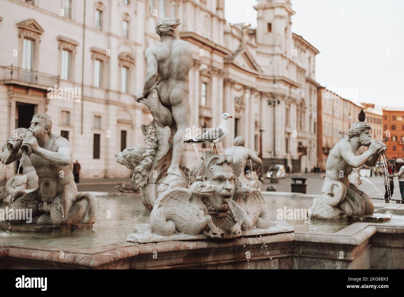 Italy, Rome, city center, sculptures and statute Stock Photo - Alamy