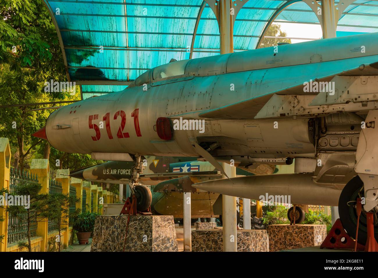 Mig-21 5121, a National Treasure, at the Vietnam Military History ...