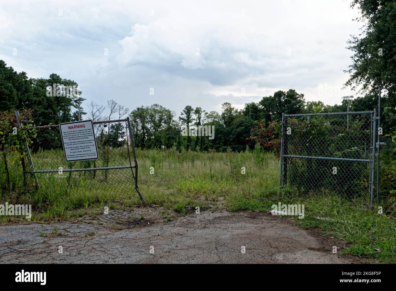 Unused gateways in the old Stockbridge school Stock Photo Alamy
