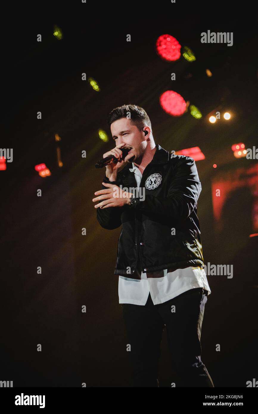 Zurich, Switzerland. 18th, November 2022. The German singer and