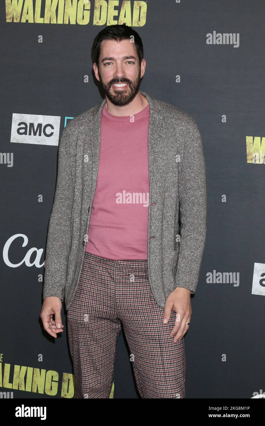 LOS ANGELES - NOV 20: Drew Scott at The Walking Dead Finale at Orpheum