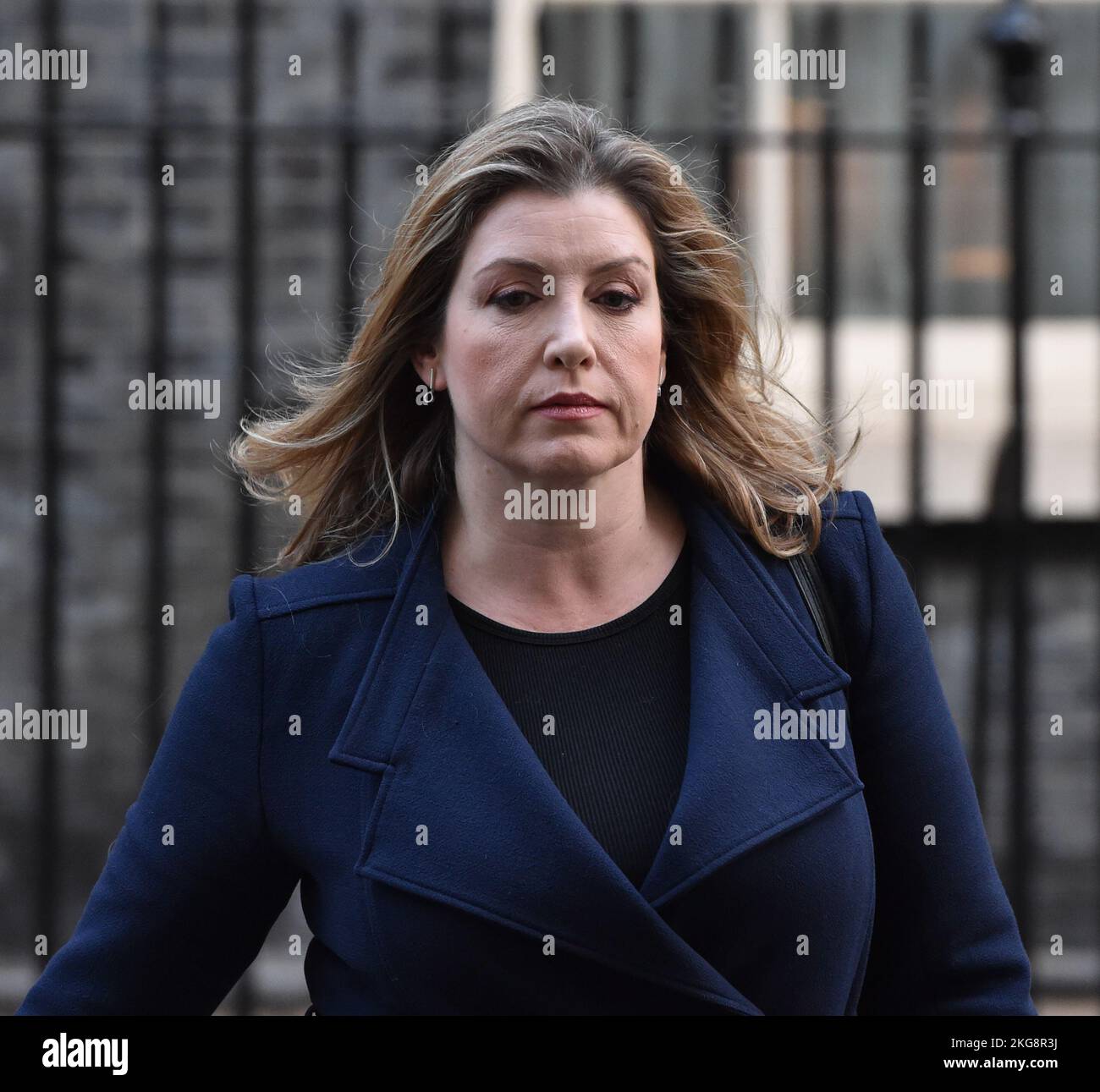 London, England, UK. 22nd Nov, 2022. PENNY MORDAUNT, Lord President of the Council and Leader of the House of Commons at a cabinet meeting at Downing Street, London. (Credit Image: © Thomas Krych/ZUMA Press Wire) Stock Photo
