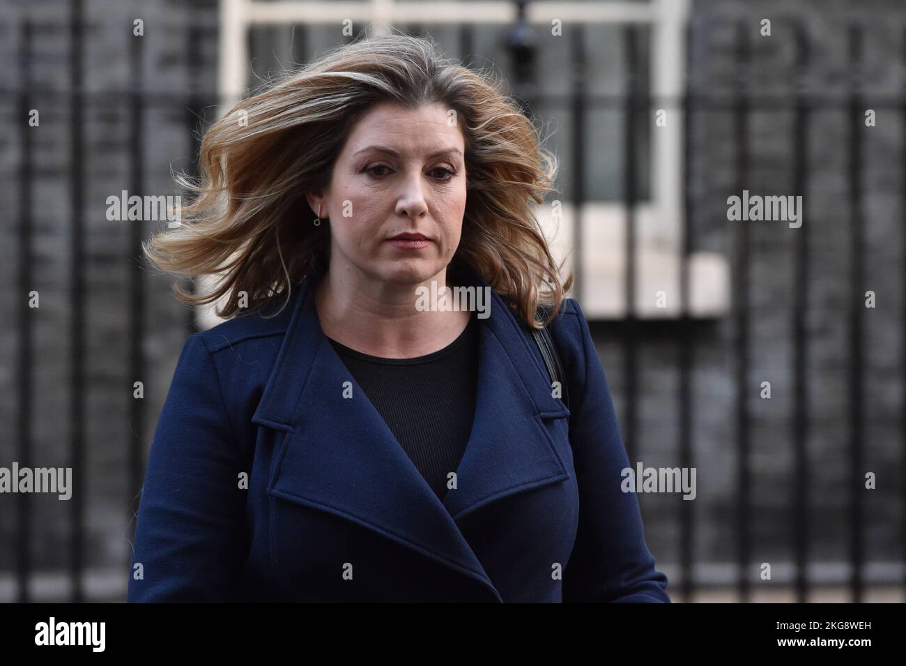 London, England, UK. 22nd Nov, 2022. PENNY MORDAUNT, Lord President of the Council and Leader of the House of Commons at a cabinet meeting at Downing Street, London. (Credit Image: © Thomas Krych/ZUMA Press Wire) Stock Photo