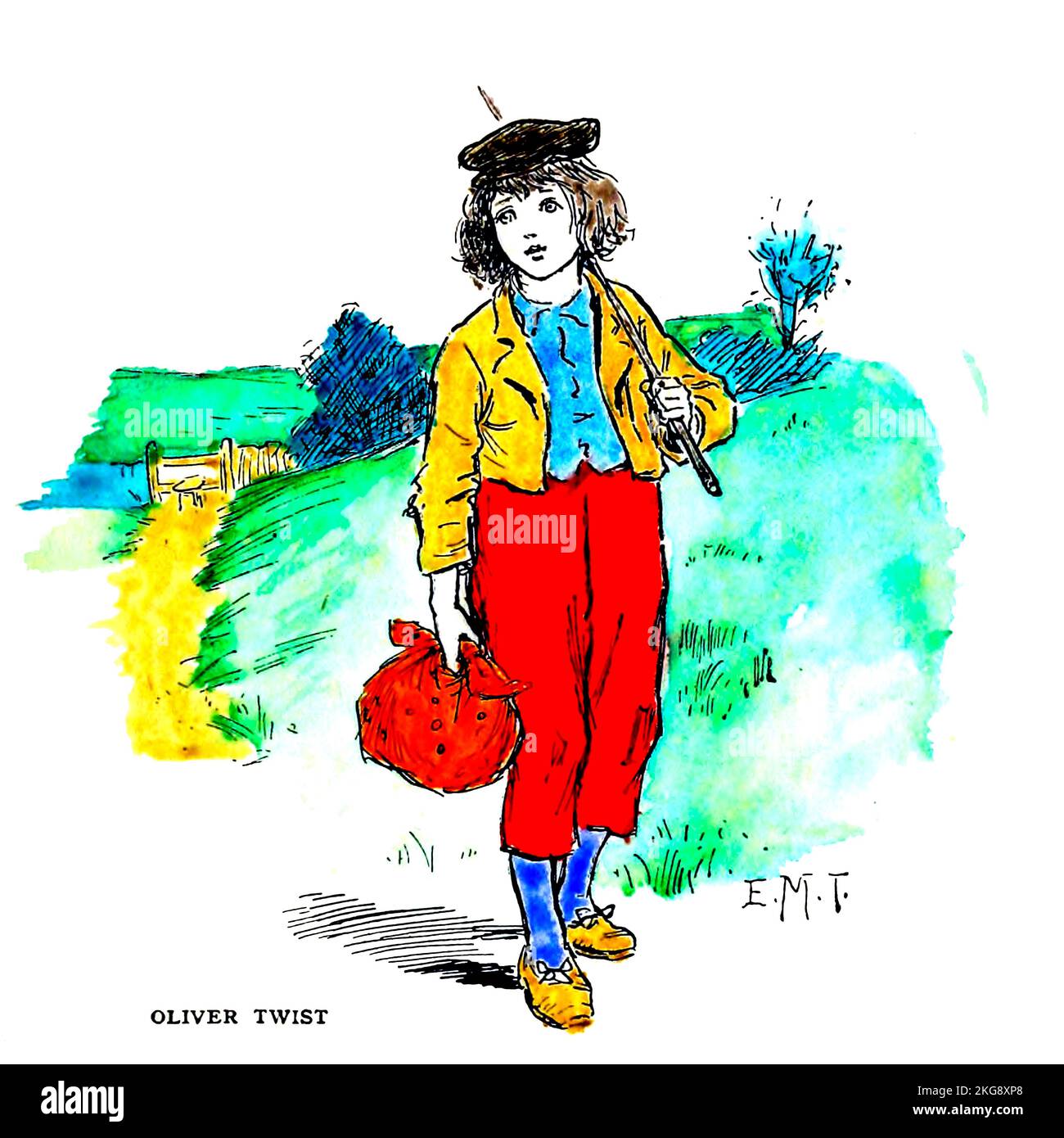 Oliver twist illustration Cut Out Stock Images & Pictures Alamy