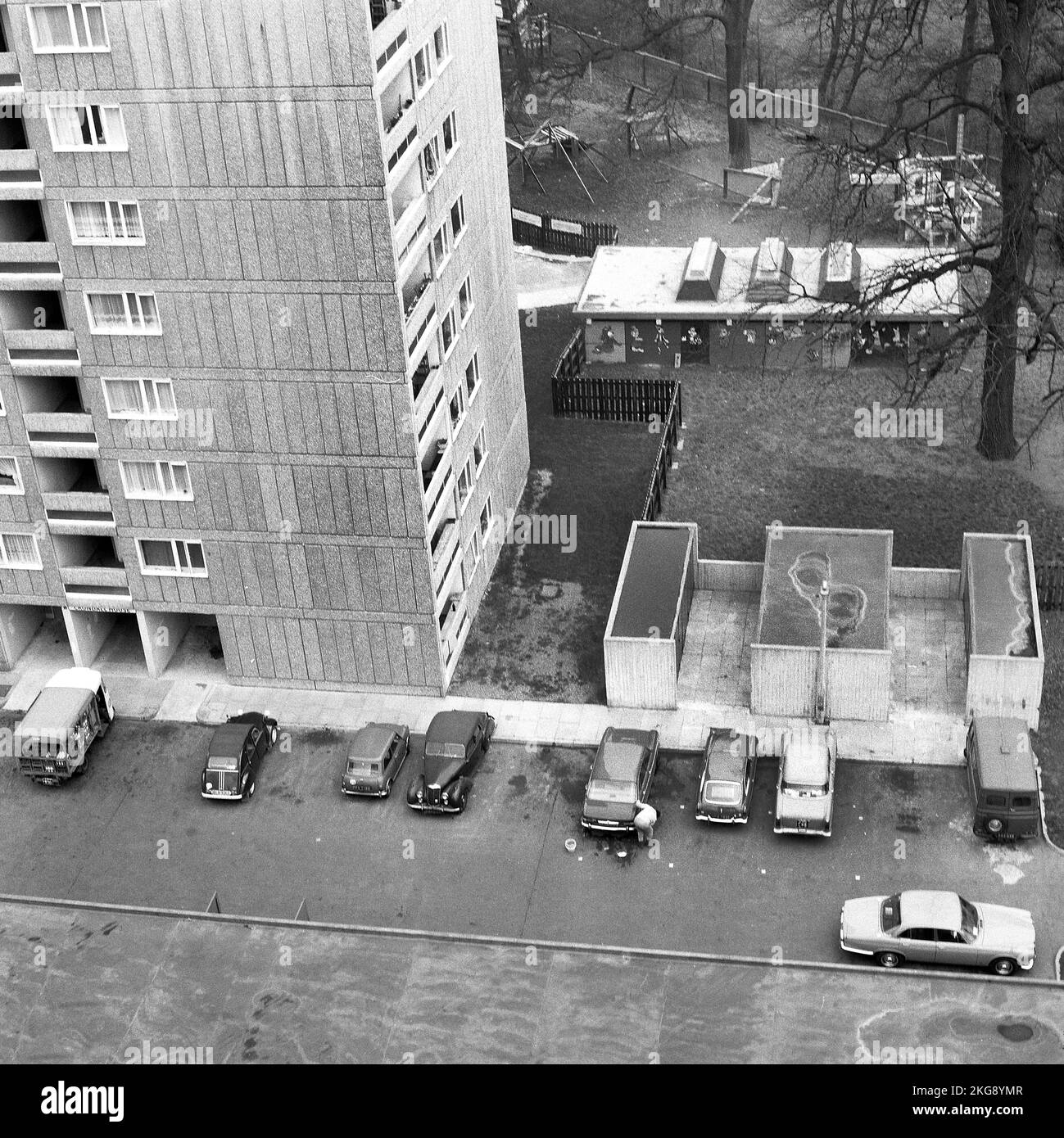 Roehampton alton housing estate in 1972 hires stock photography and