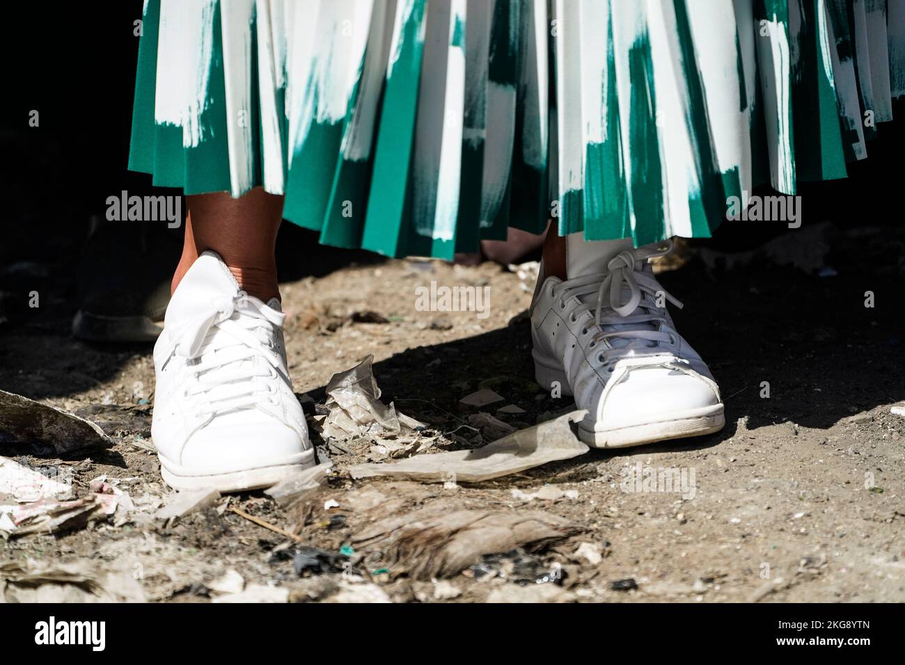 Crown Princess Victoria visit to Kitengela Waste Management Entrepreneurship Hub in Kajiado, Kenya, November 22, 2022. Sweden's Crown Princess Victori Stock Photo