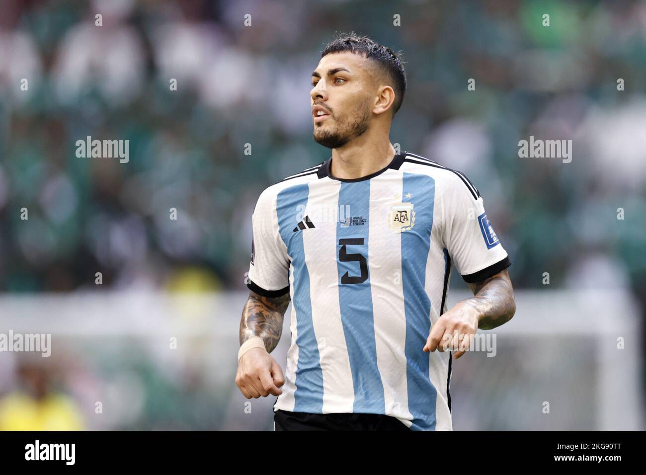 LUSAIL CITY - Leandro Daniel Paredes of Argentina during the FIFA World ...