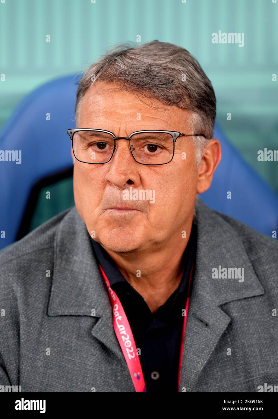 Mexico manager Gerardo Martino ahead of the FIFA World Cup Group C
