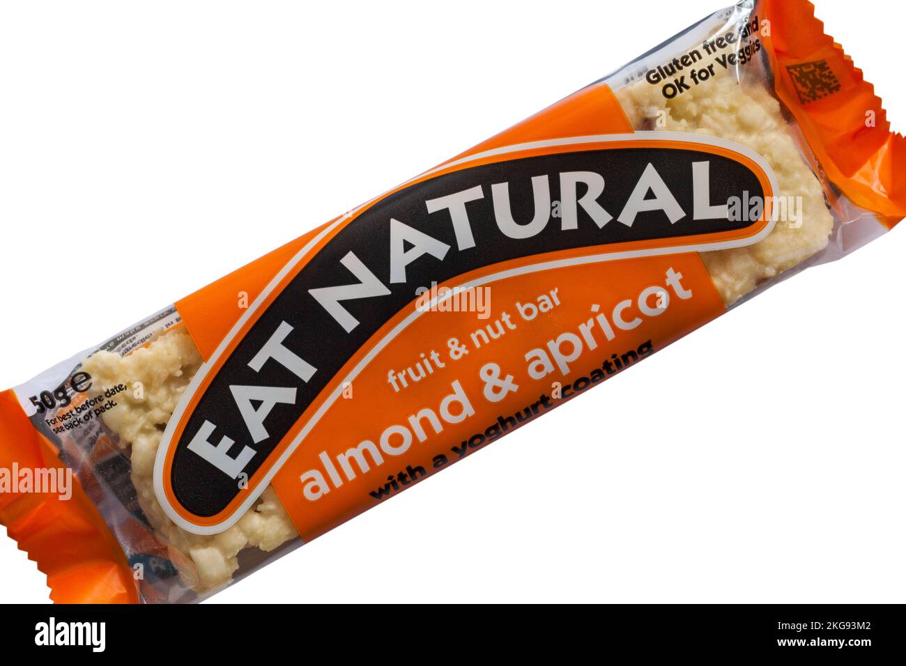 Eat Natural fruit & nut bar almond & apricot with a yoghurt coating