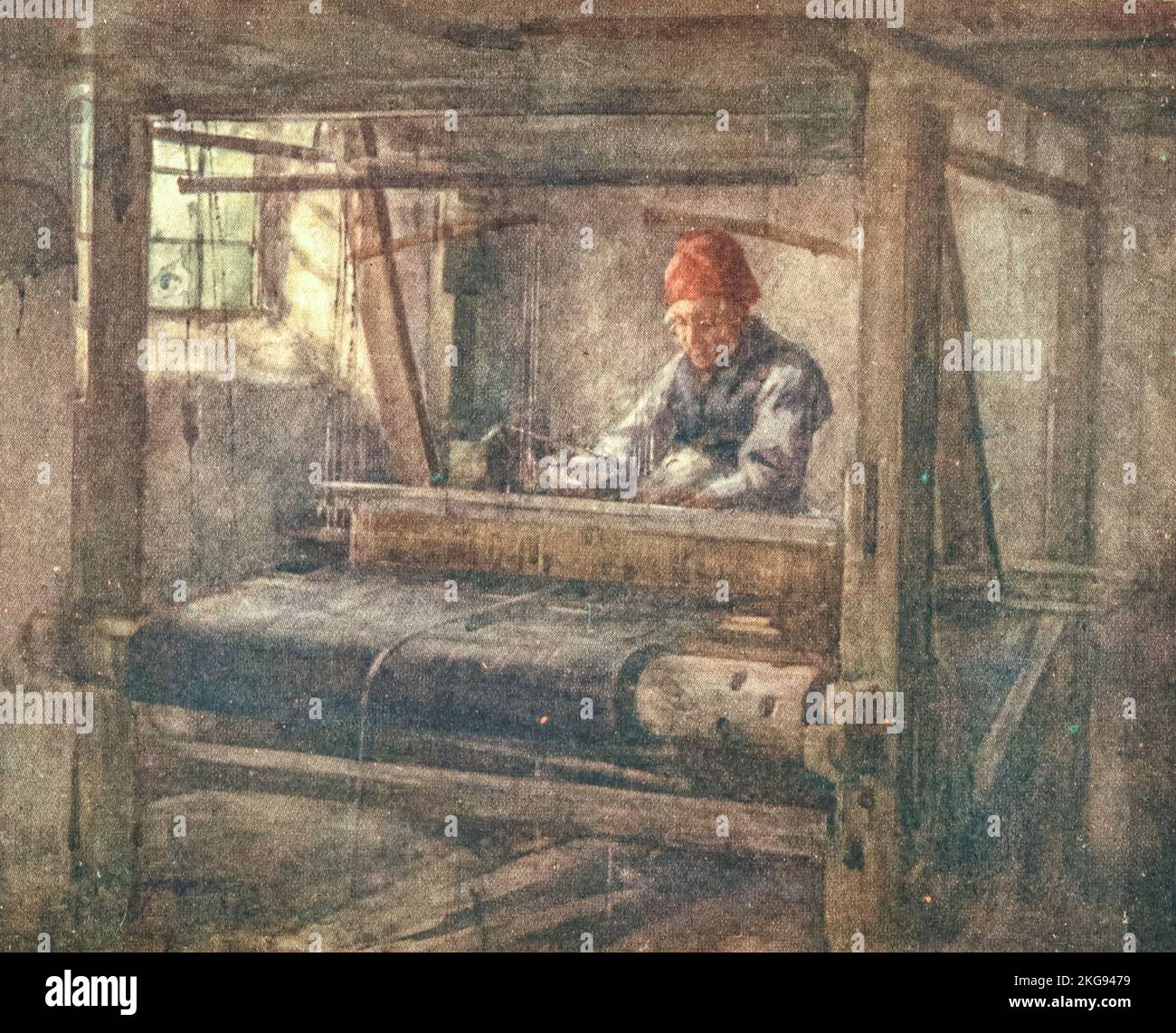 The weaver's shop henry kerr hi-res stock photography and images - Alamy
