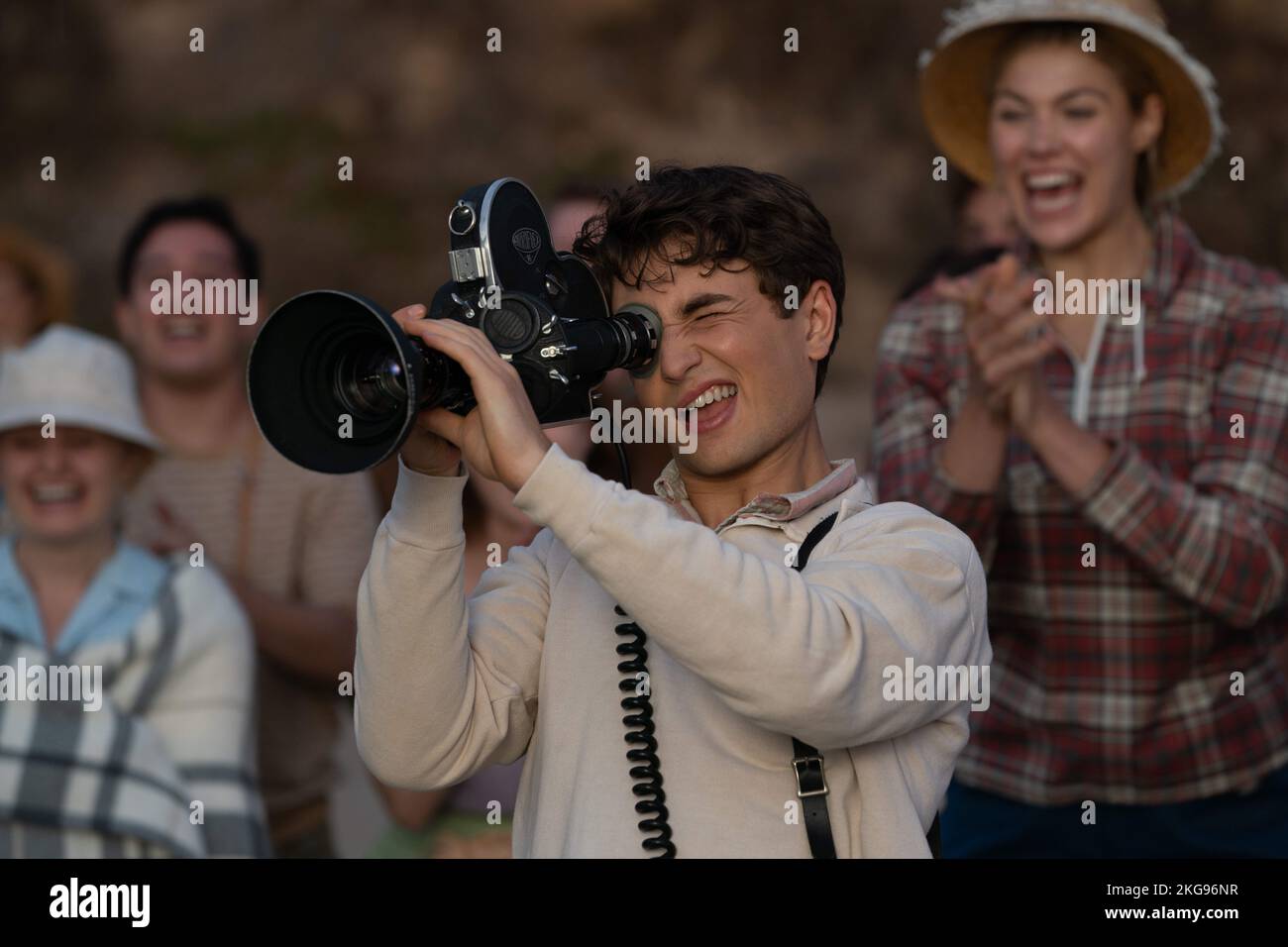 Gabriel LaBelle as Sammy Fabelman in 'The Fabelmans' (2022), co-written, produced and directed by Steven Spielberg. Photo credit: Merie Weismiller Wallace/Universal Pictures Stock Photo
