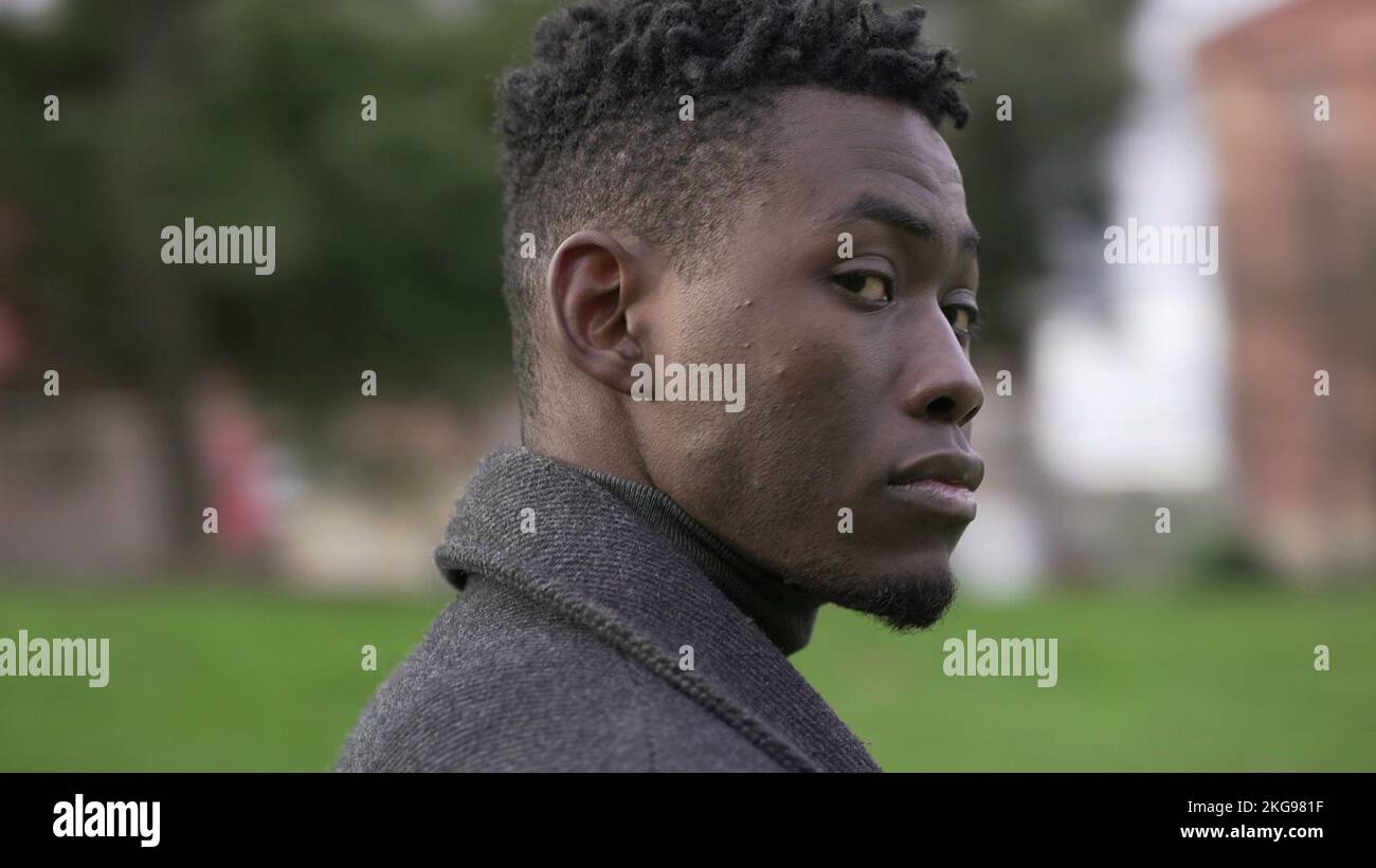 Serious elegant black african man hi-res stock photography and images ...