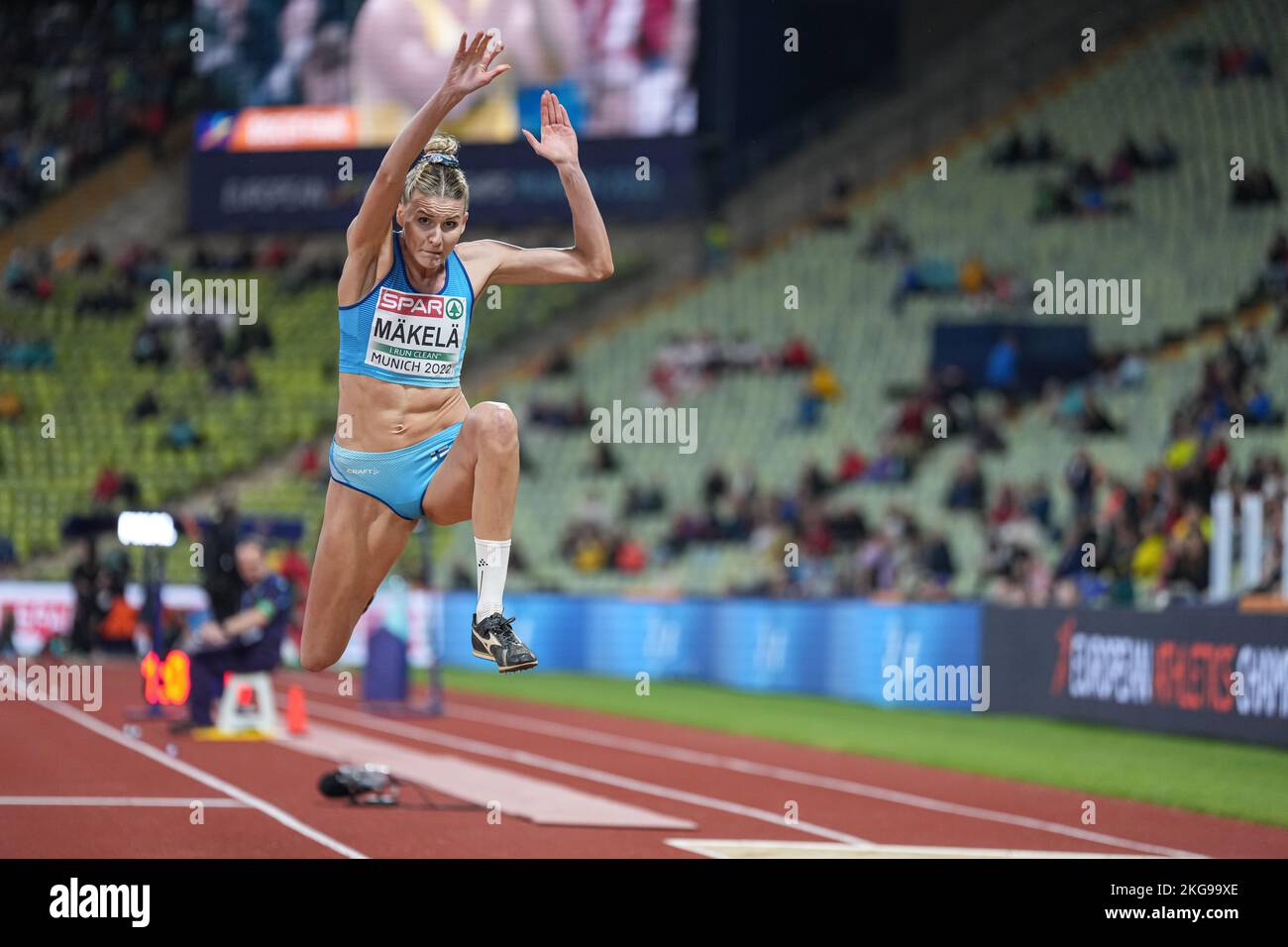 Kristiina M kel Participating In The Long Jump Of The European kristiina-m-kel-participating-in-the-long-jump-of-the-european