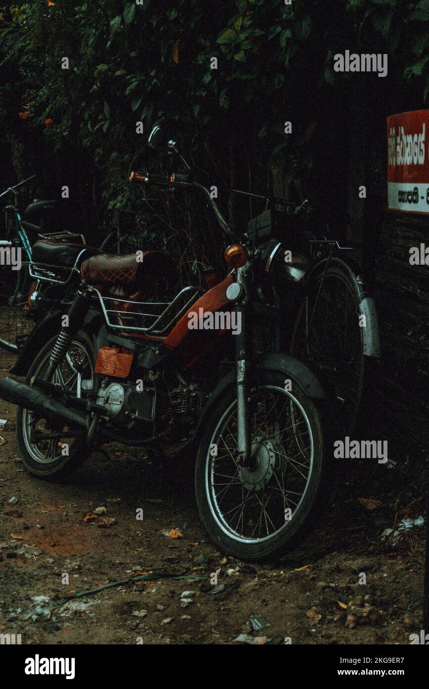 Abandoned+scooter hi-res stock photography and images - Page 3 - Alamy