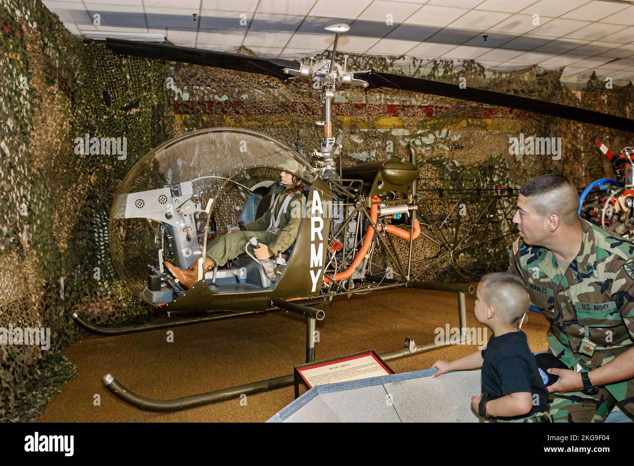 Newport News Virginia,Fort Eustis,US Army Transportation Museum,history,collections,exhibit exhibition collection,promote,product products display sal Stock Photo