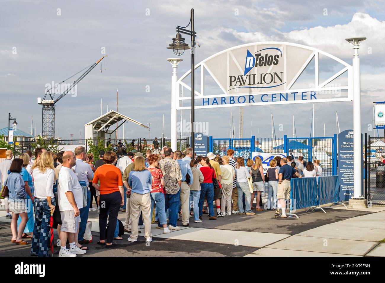 Atlantic union bank pavilion harbor center centre hires stock