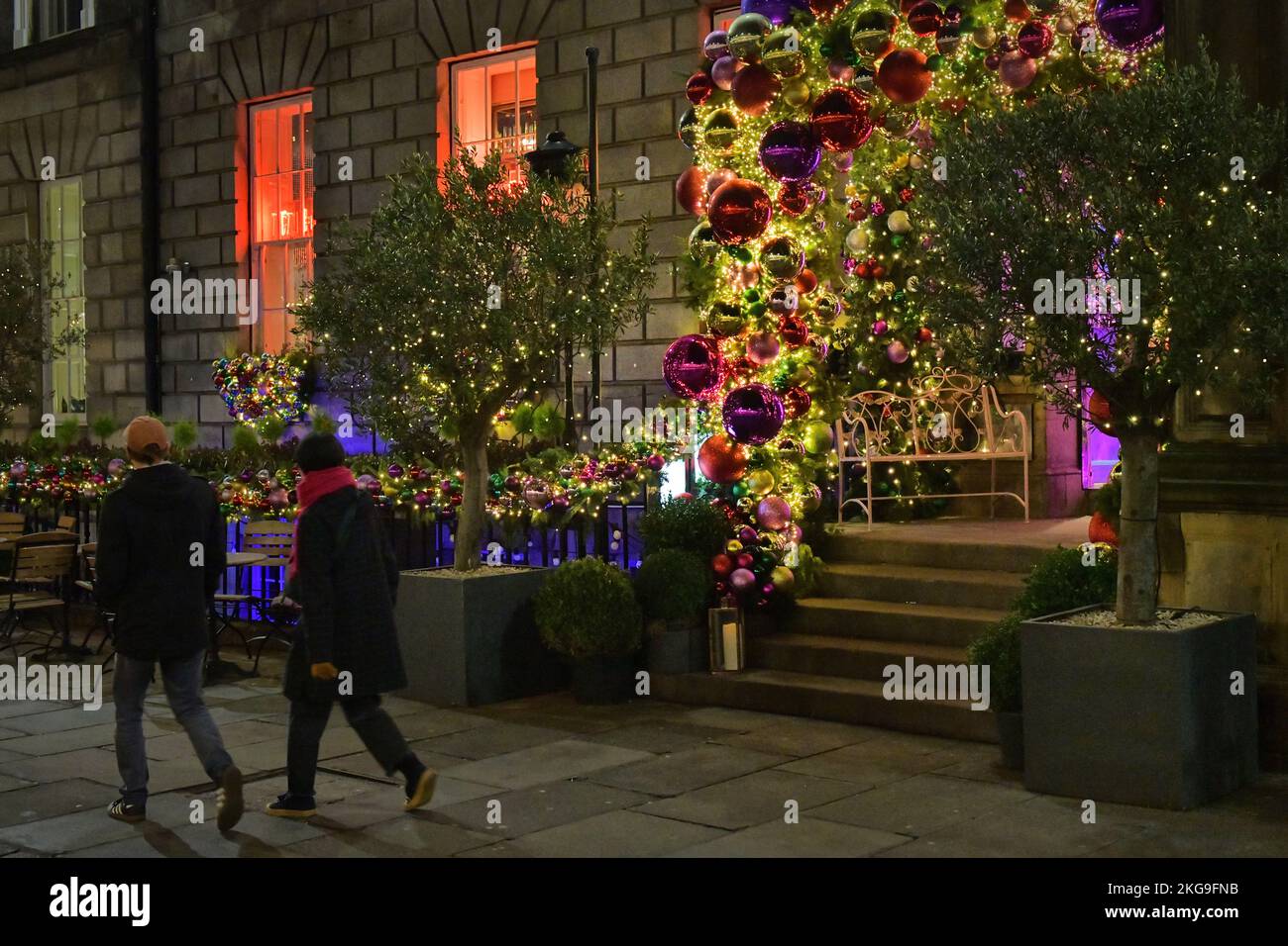 Edinburgh Scotland, UK 22 November 2022. Edinburgh Christmas